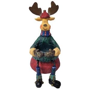 Christmas Reindeer Tealight Candle Holder MSC International Dangling Delites